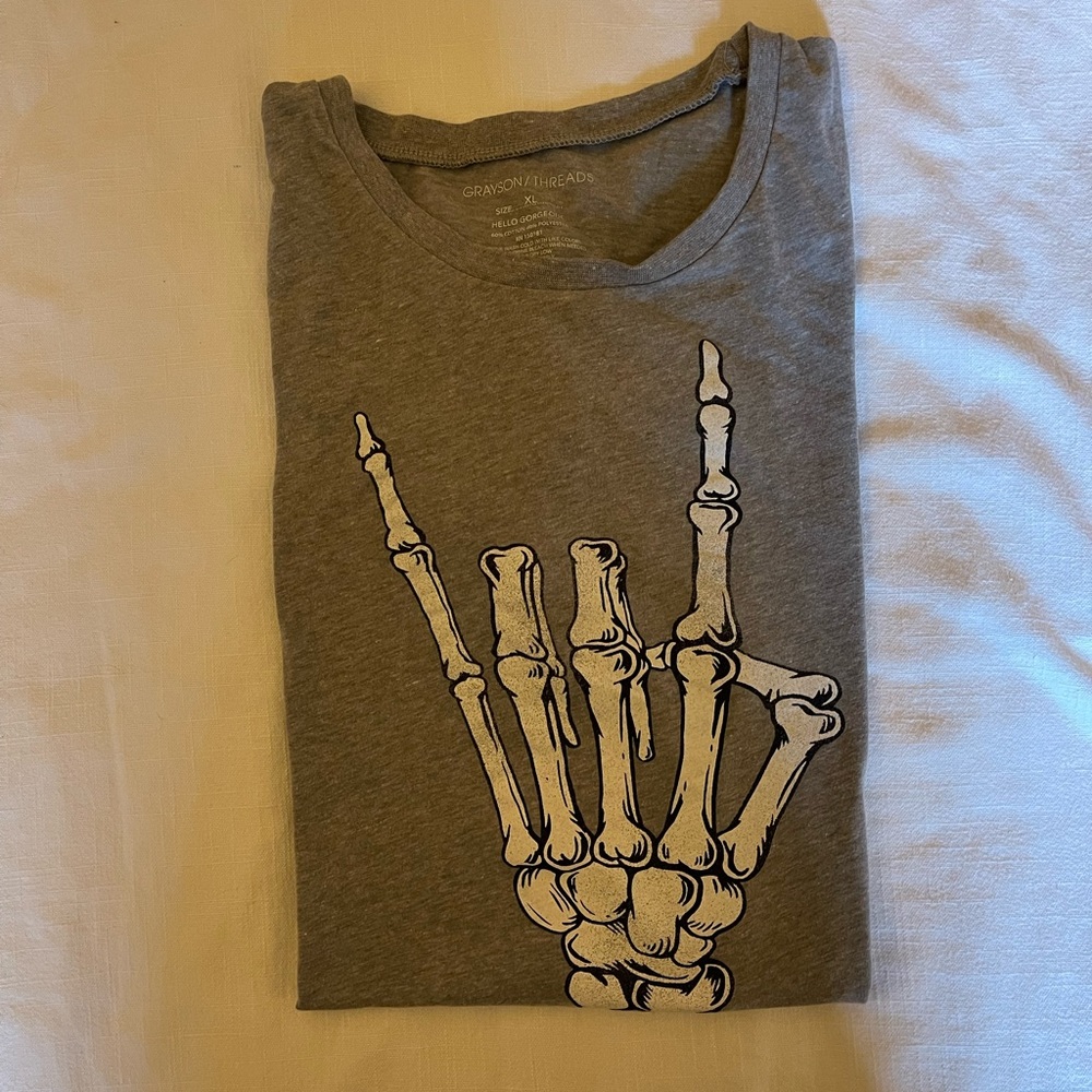 Skeleton Graphic Tee - Picture 2 of 4